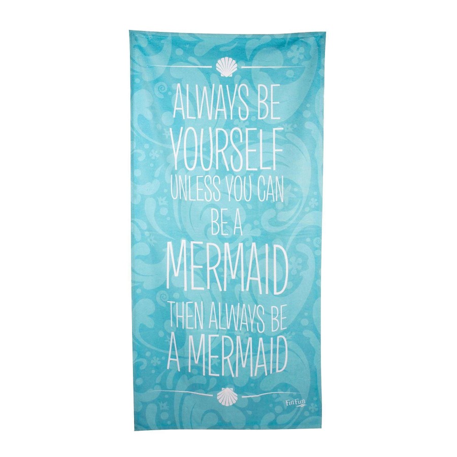 Schwimmzubehor Fin Fun | Strandtuch „Always Be A Mermaid".