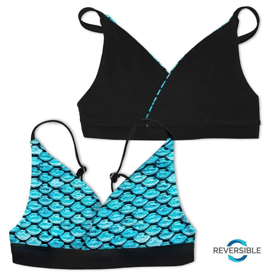 Bademode Fin Fun Sets | Tidal Teal-Bikini-Set Fur Madchen