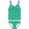 Bademode Fin Fun Sets | Keltisches Grunes Tankini-Set Fur Madchen