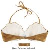 Bademode Fin Fun Oberteile | Sandbar Royal Shell-Bikinioberteil Fur Damen