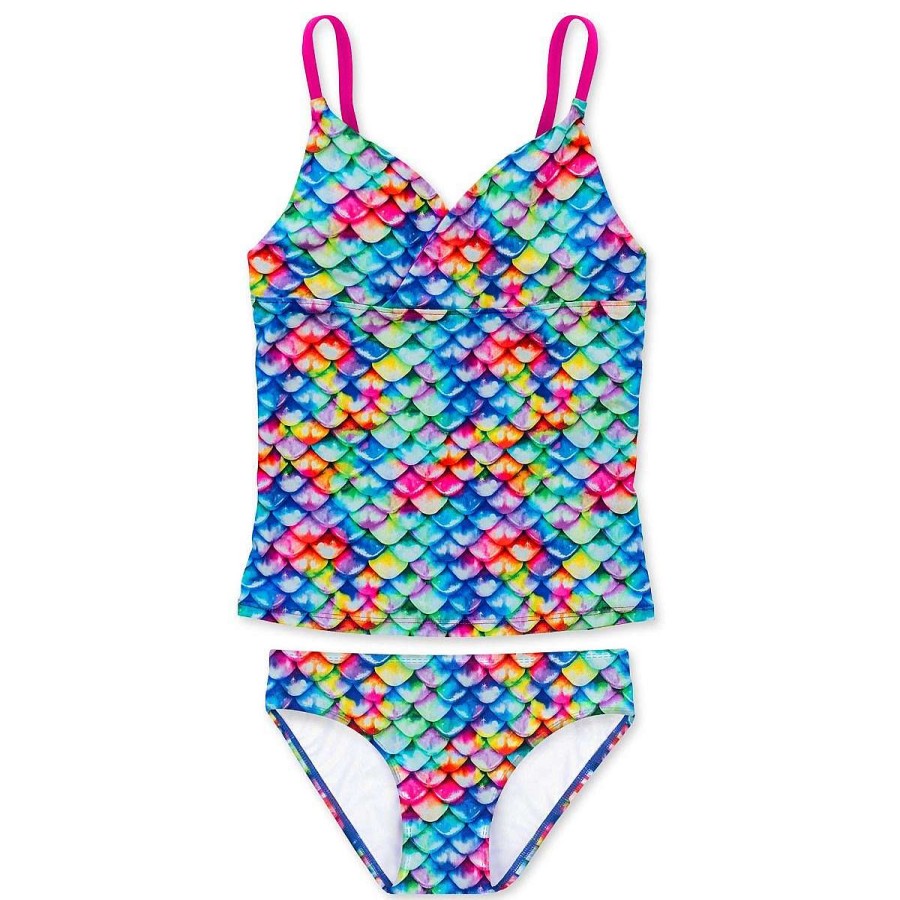 Bademode Fin Fun Sets | Rainbow Reef Tankini-Set Fur Madchen