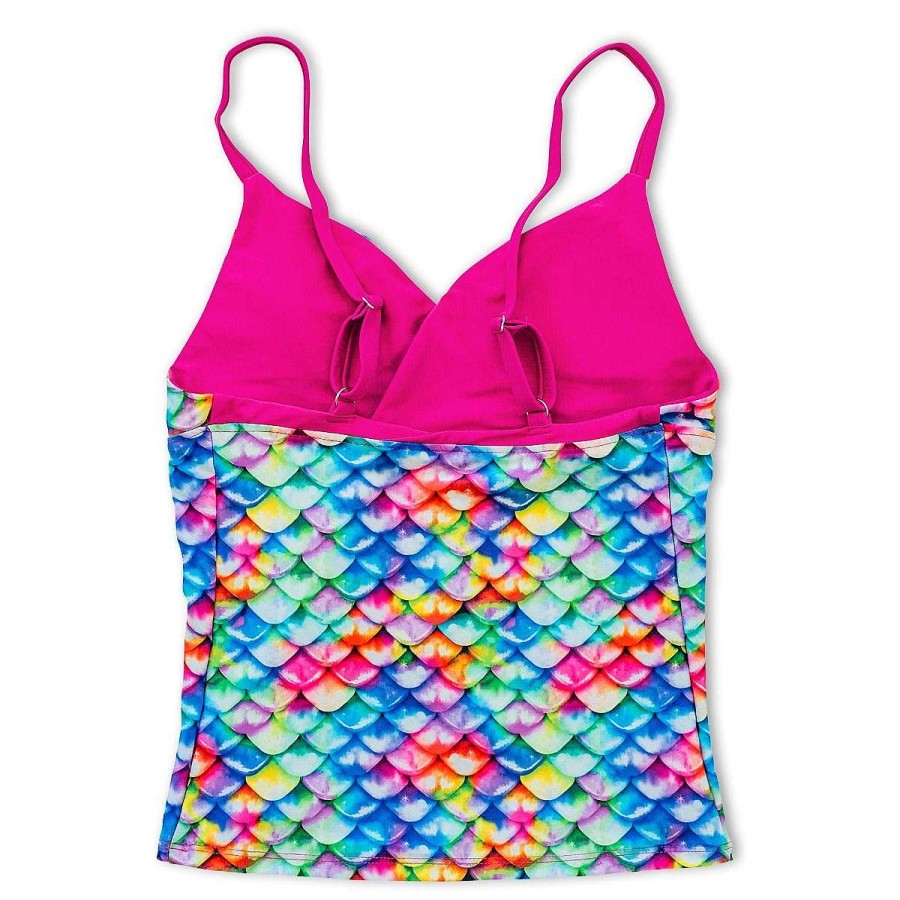 Bademode Fin Fun Sets | Rainbow Reef Tankini-Set Fur Madchen