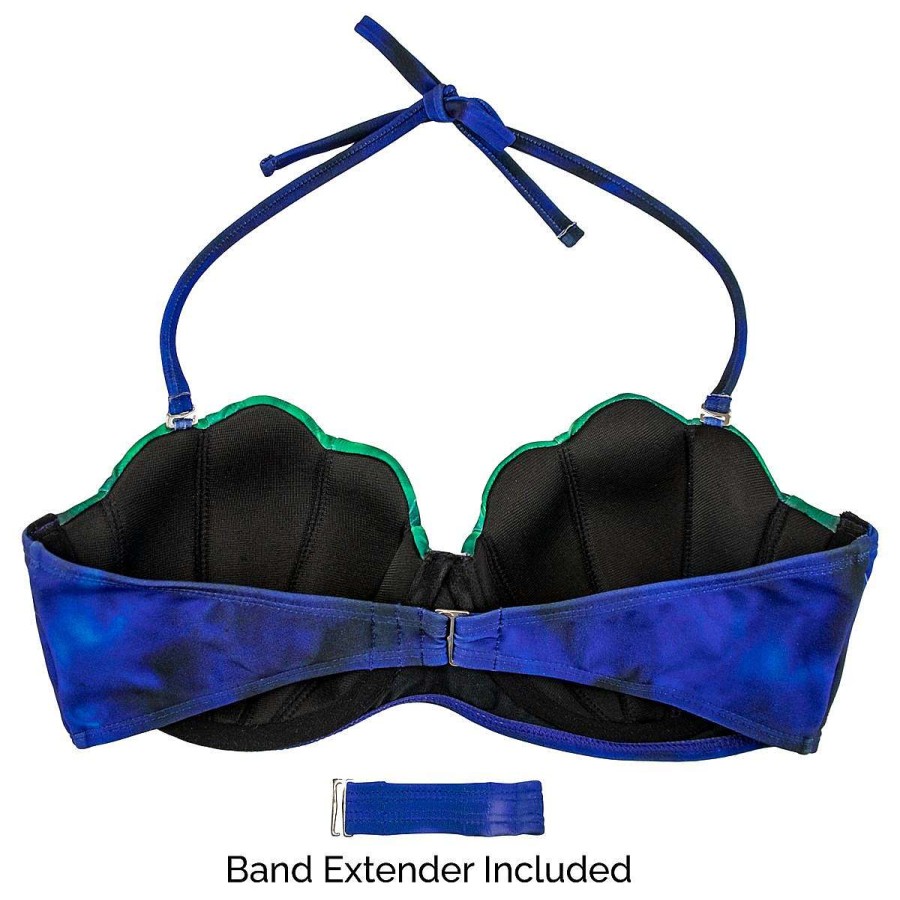 Bademode Fin Fun Oberteile | Damen-Bikinioberteil „Laguna Blue Royal Shell".