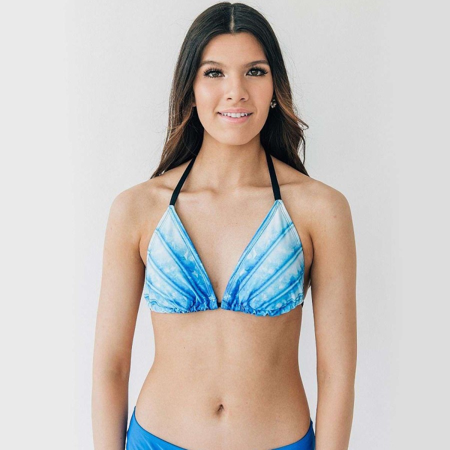 Bademode Fin Fun Bikini-Oberteile | Damen-Bikinioberteil Fluke In Arktisblau