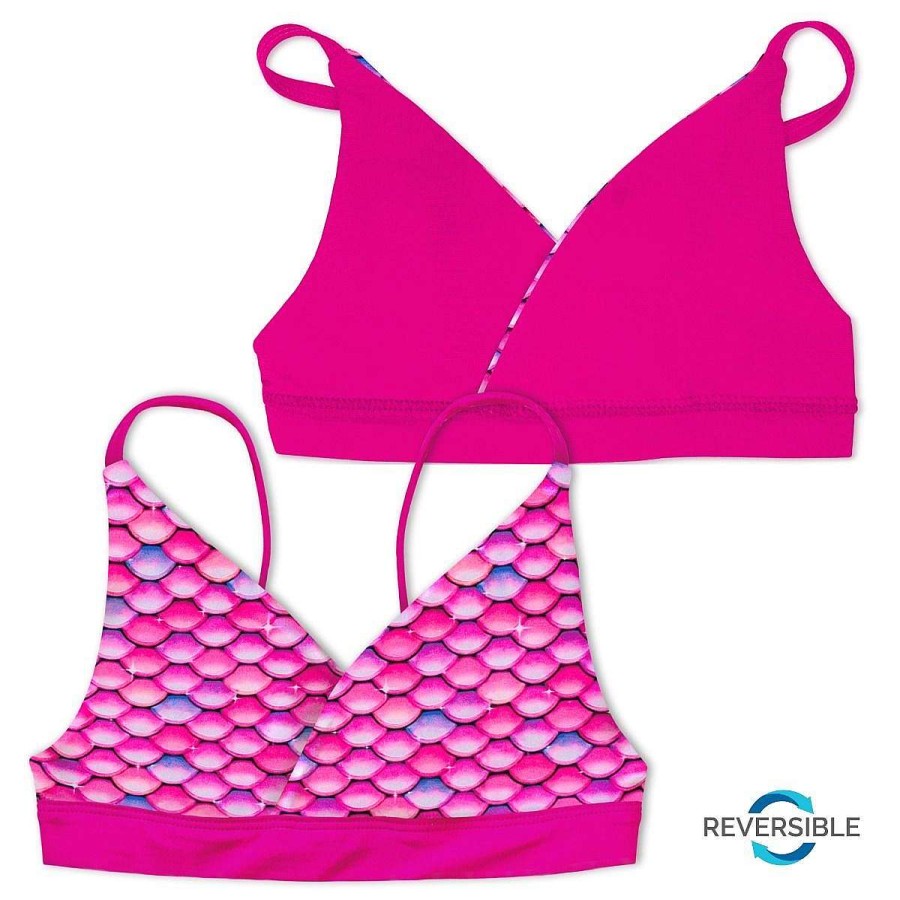 Bademode Fin Fun Sets | Rosa Malibu-Bikini-Set Fur Madchen